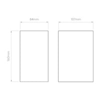 Astro Lighting Oslo 160 Concrete LED Wall Light | All Square Lighting