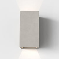 Astro Lighting Oslo 160 Concrete LED Wall Light | All Square Lighting