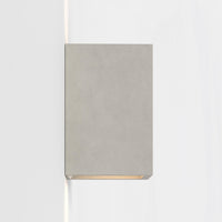 Astro Lighting Oslo 160 Concrete LED Wall Light | All Square Lighting