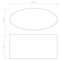 Astro Lighting Oval 285 Shade | All Square Lighting