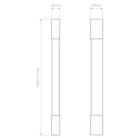 Astro Lighting Palermo 600 LED Wall Light | All Square Lighting