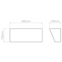 Astro Lighting Parallel Wall Light | All Square Lighting