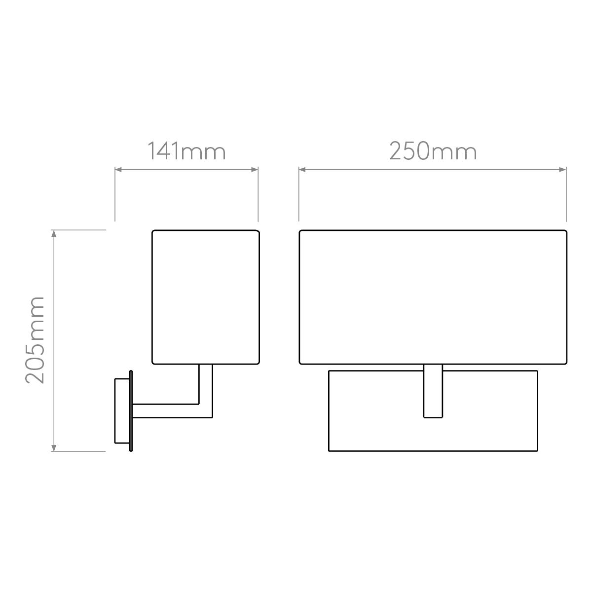 Astro Lighting Park Lane Wall Light | All Square Lighting