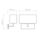 Astro Lighting Park Lane Wall Light | All Square Lighting