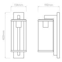 Astro Lighting Pimlico 400 Wall Light | All Square Lighting