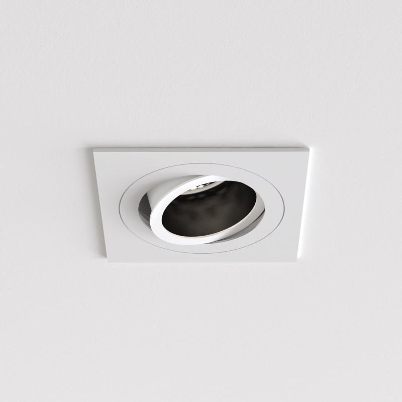 Pinhole Slimline Square Adjustable Fire-Rated Downlight