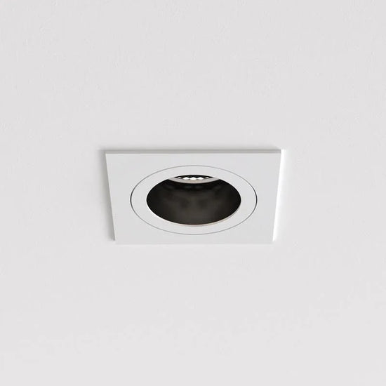 Pinhole Slimline Square Fixed Fire-Rated IP65 Downlight