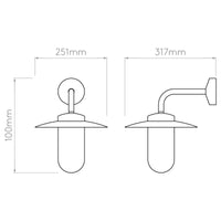 Astro Lighting Portree Wall Light | All Square Lighting