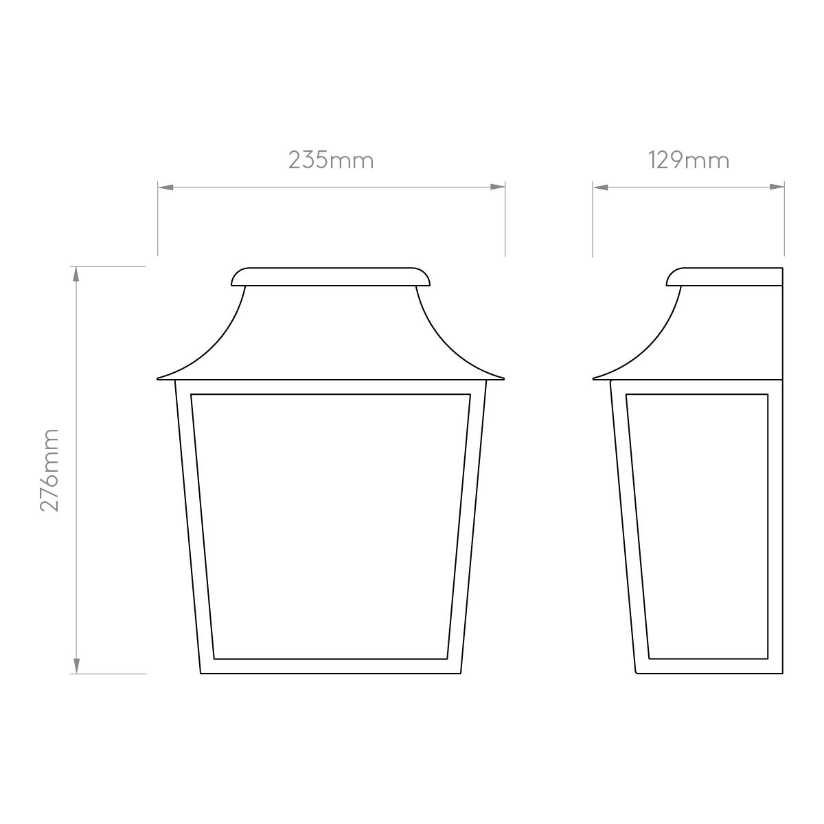Astro Lighting Richmond 235 Wall Light | All Square Lighting