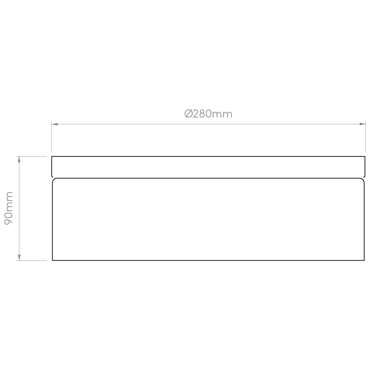 Sabina 280 Ceiling Light