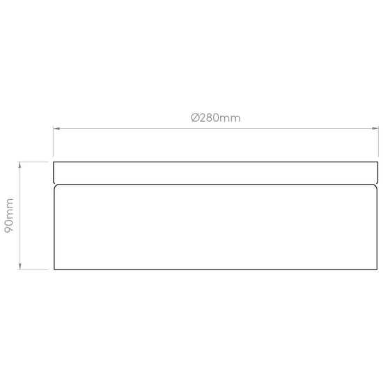 Sabina 280 Ceiling Light