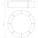 Astro Lighting Salina 550 Ceiling Light | All Square Lighting