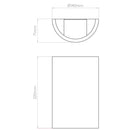 Astro Lighting Serifos 220 Wall Light | All Square Lighting