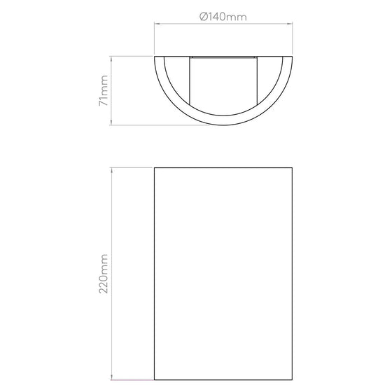 Serifos 220 Wall Light