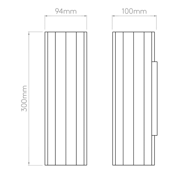 Shadow 300 Wall Light