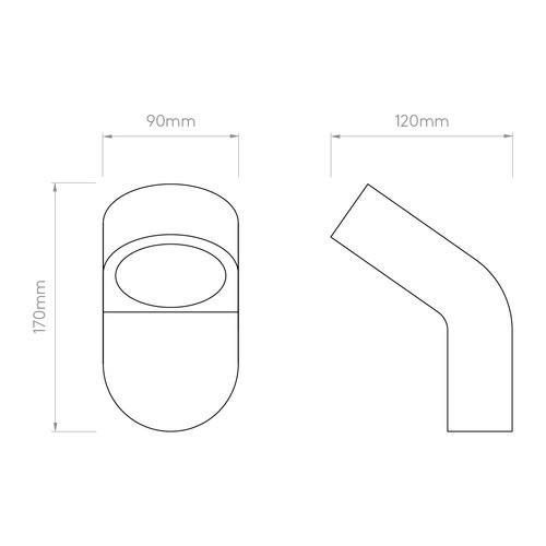 Astro Lighting Soprano Wall Light | All Square Lighting