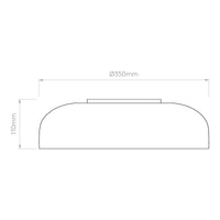 Astro Lighting Syros Ceiling Light | All Square Lighting