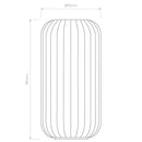 Astro Lighting Tacoma Reed Glass Shade | All Square Lighting