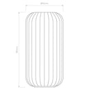 Astro Lighting Tacoma Reed Ribbed Glass Shade | All Square Lighting