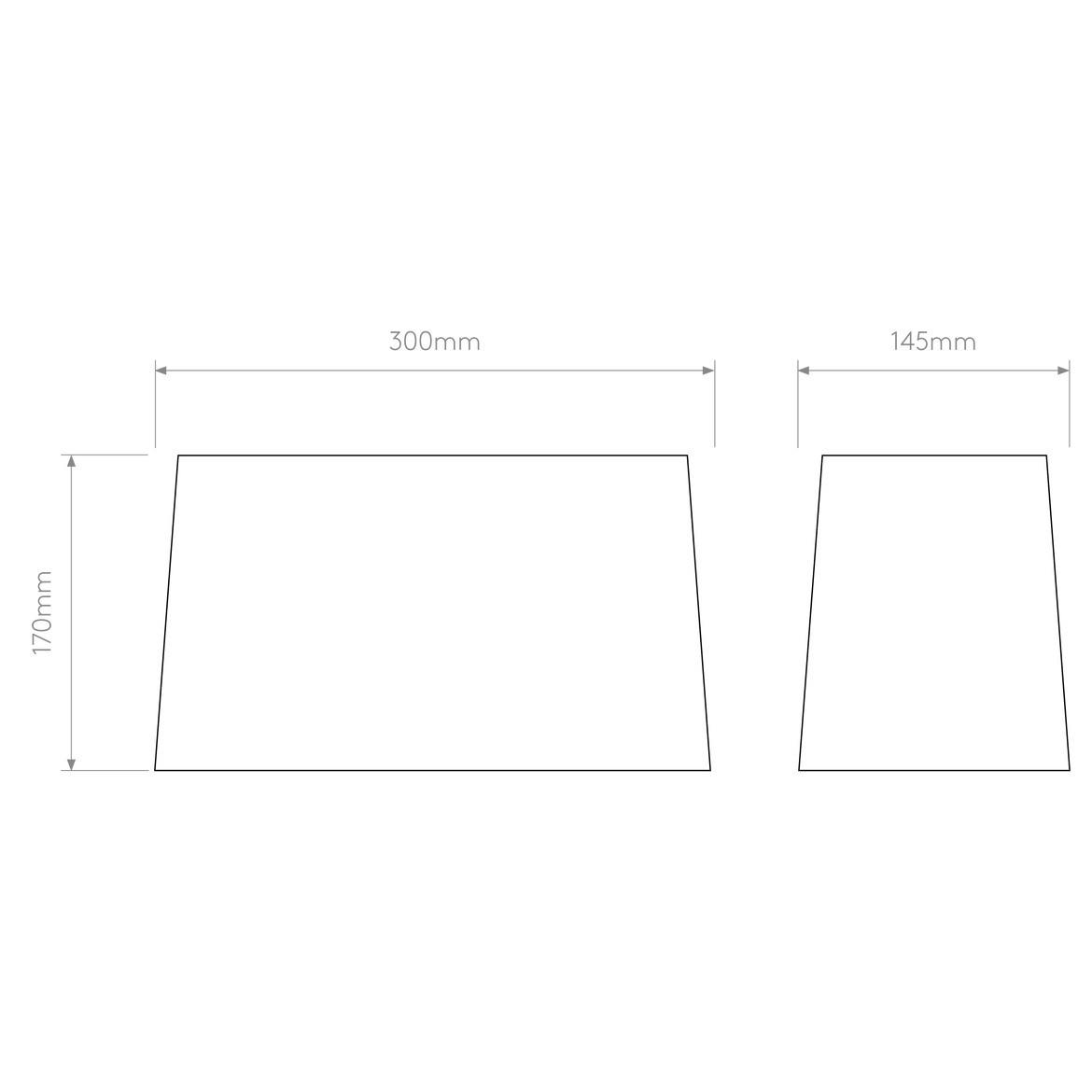 Astro Lighting Tapered Oval Shade | All Square Lighting