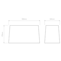 Astro Lighting Tapered Oval Shade | All Square Lighting