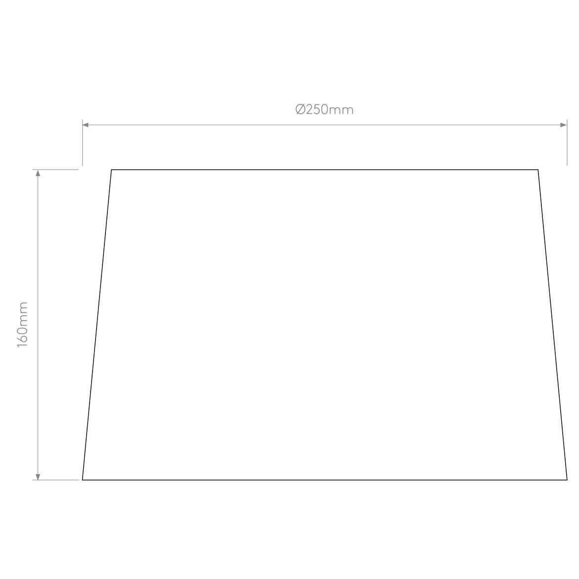 Astro Lighting Tapered Round 250 Shade | All Square Lighting