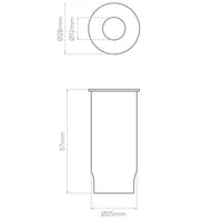 Astro Lighting Terra 28 Round In Ground Light | All Square Lighting