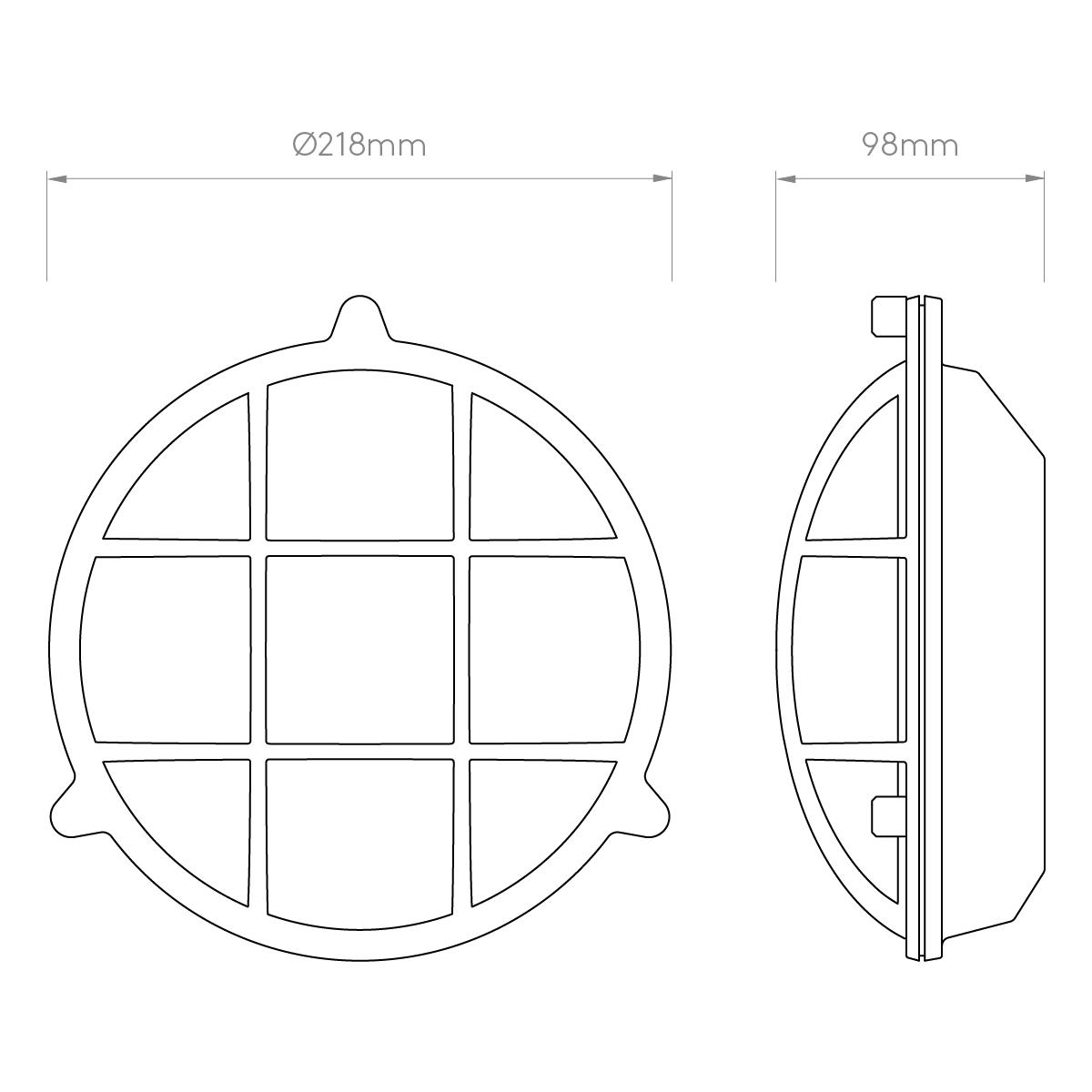 Thurso Round Wall Light