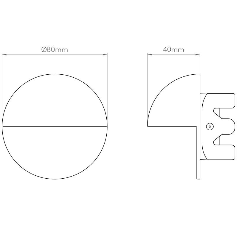 Astro Lighting Tivola LED Wall Light | All Square Lighting