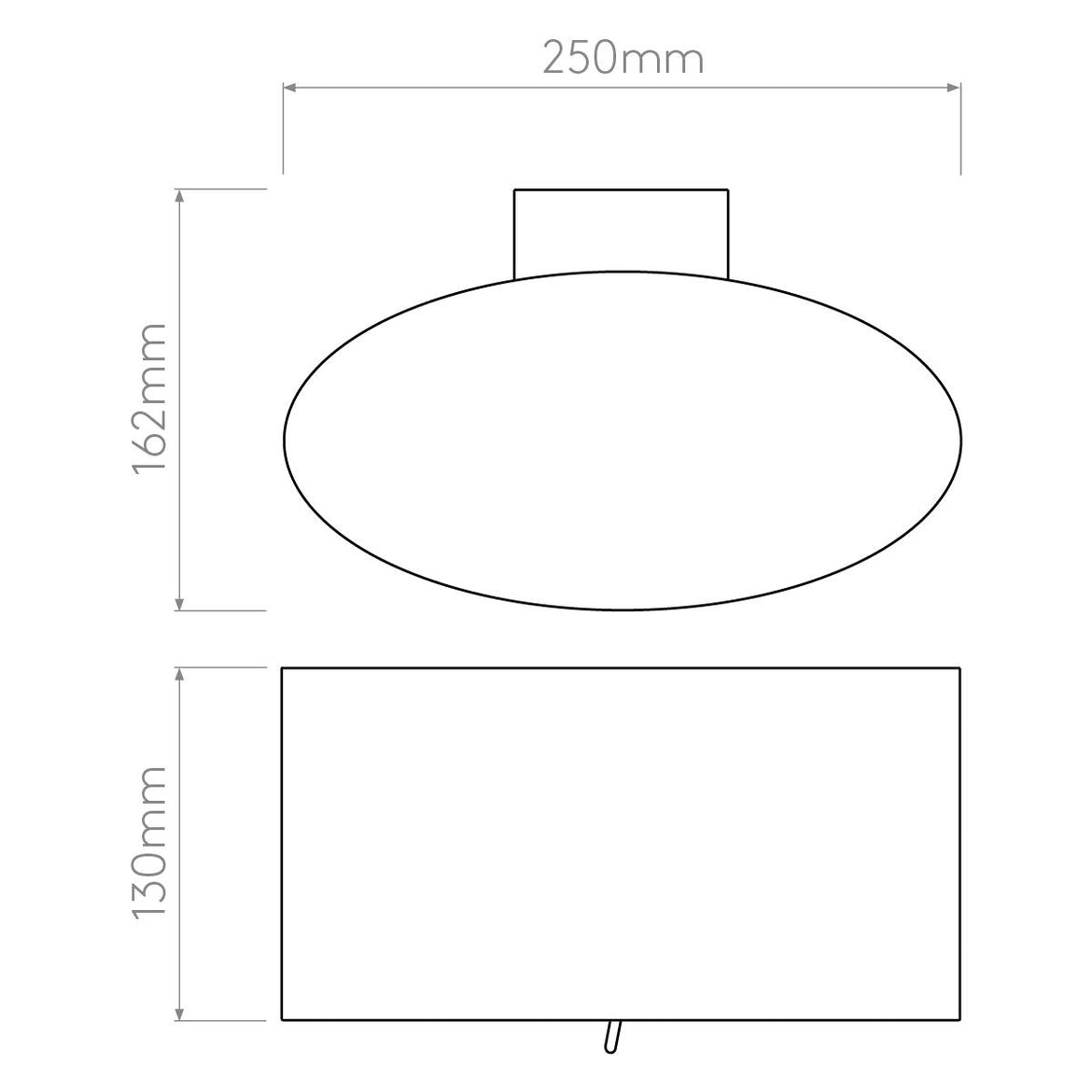 Tokyo Switched Wall Light