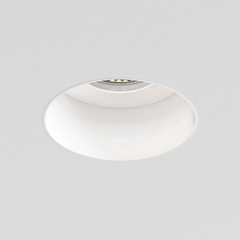Trimless Slimline Round Fixed Fire-Rated IP65 Downlight