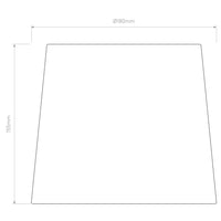 Astro Lighting Tube 135 Shade | All Square Lighting