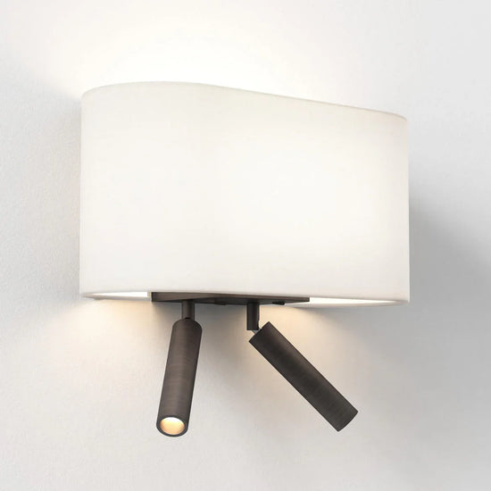 Venn Reader Twin Wall Light