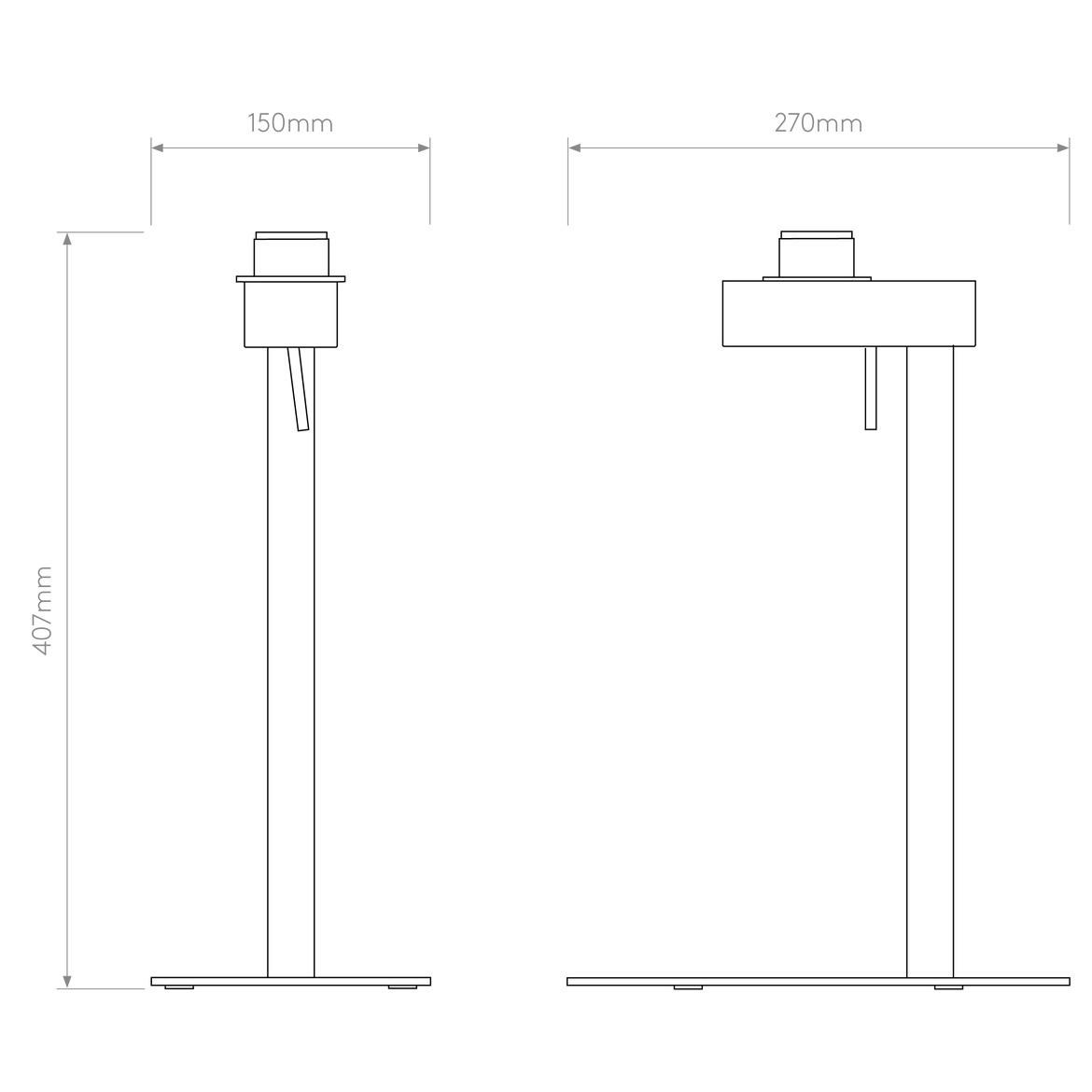 Astro Lighting Venn Table Lamp | All Square Lighting