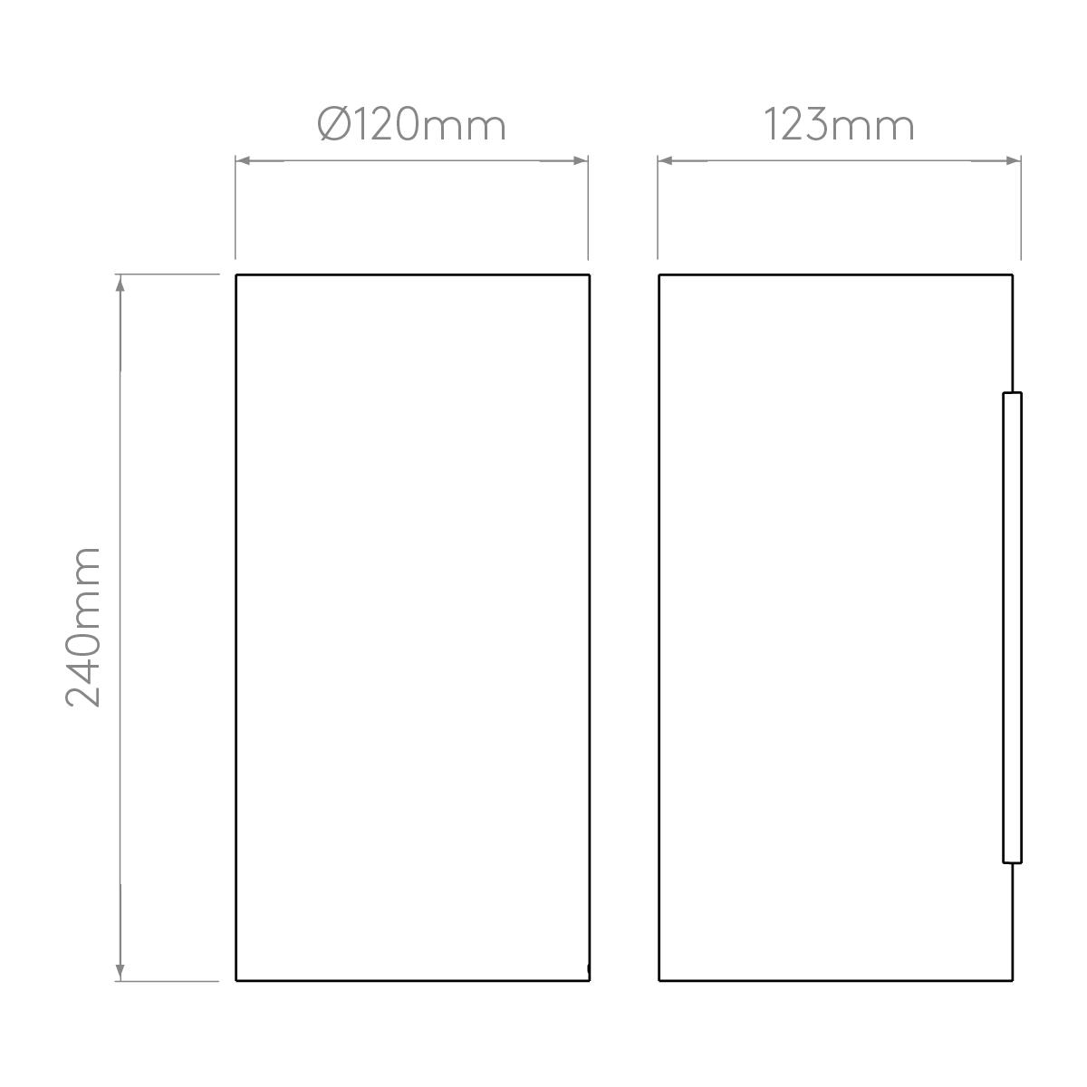 Yuma 240 LED Wall Light