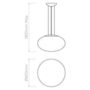 Astro Lighting Zeppo 400 Pendant Light | All Square Lighting