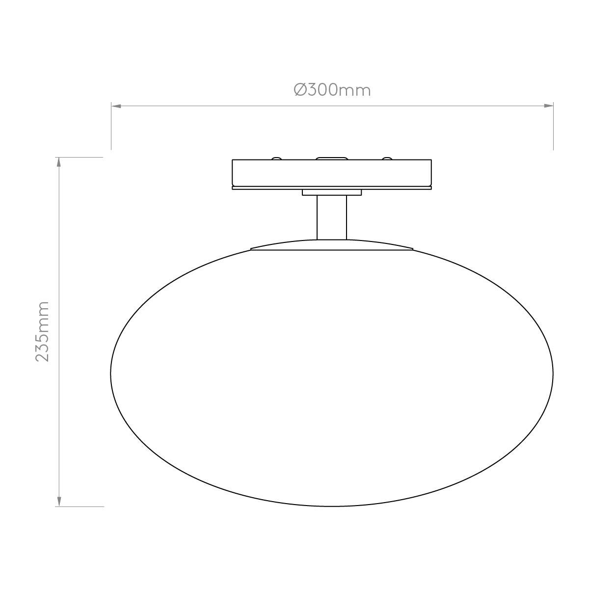 Zeppo Ceiling Light