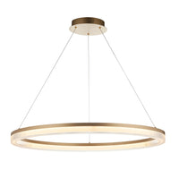 Helio Ripple Hoop Pendant Light