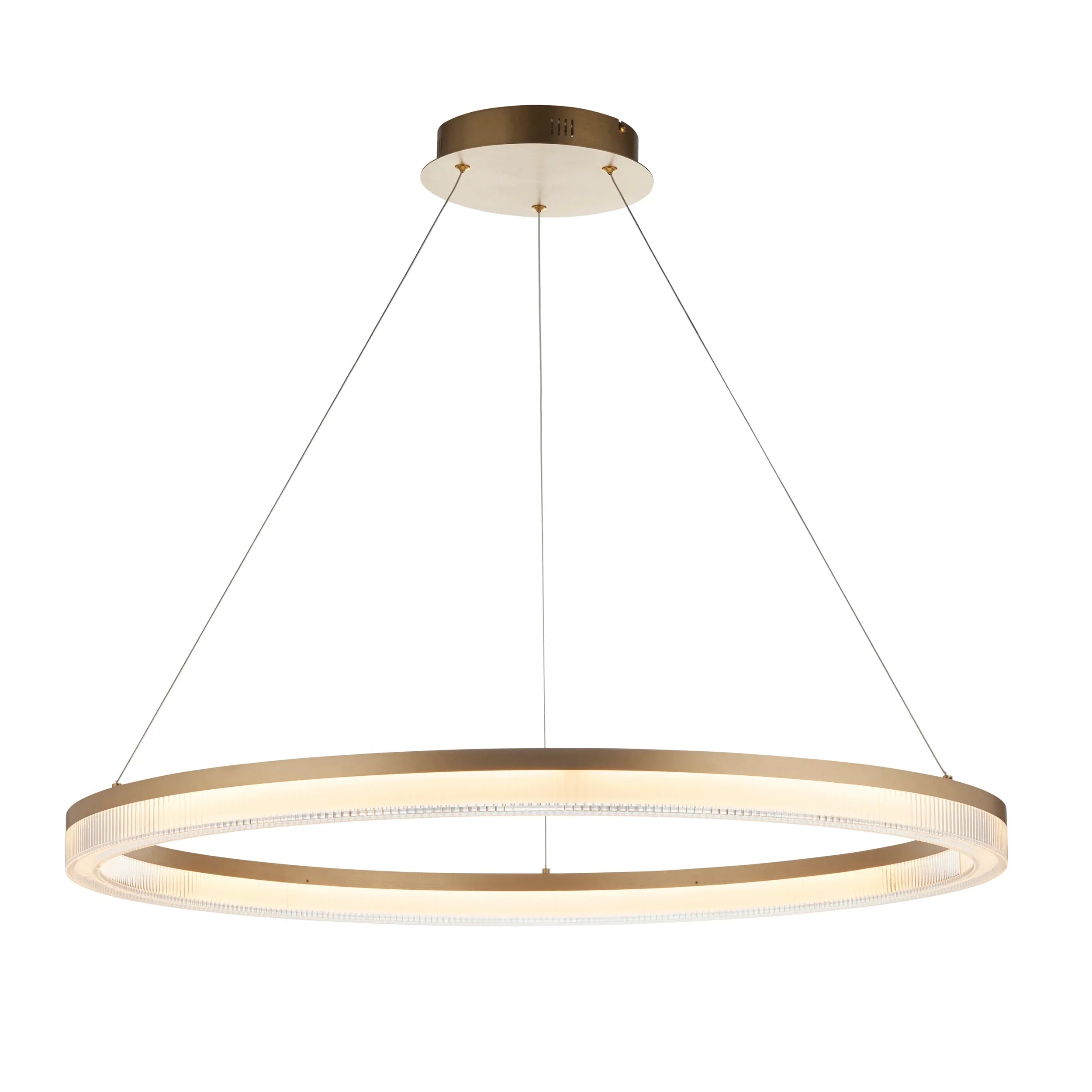 Helio Ripple Hoop Pendant Light