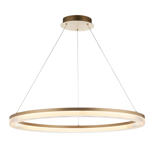 Helio Ripple Hoop Pendant Light