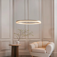 Helio Ripple Hoop Pendant Light