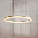 Helio Ripple Hoop Pendant Light