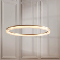 Helio Ripple Hoop Pendant Light