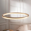 Helio Ripple Hoop Pendant Light