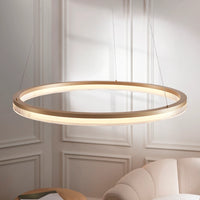 Helio Ripple Hoop Pendant Light