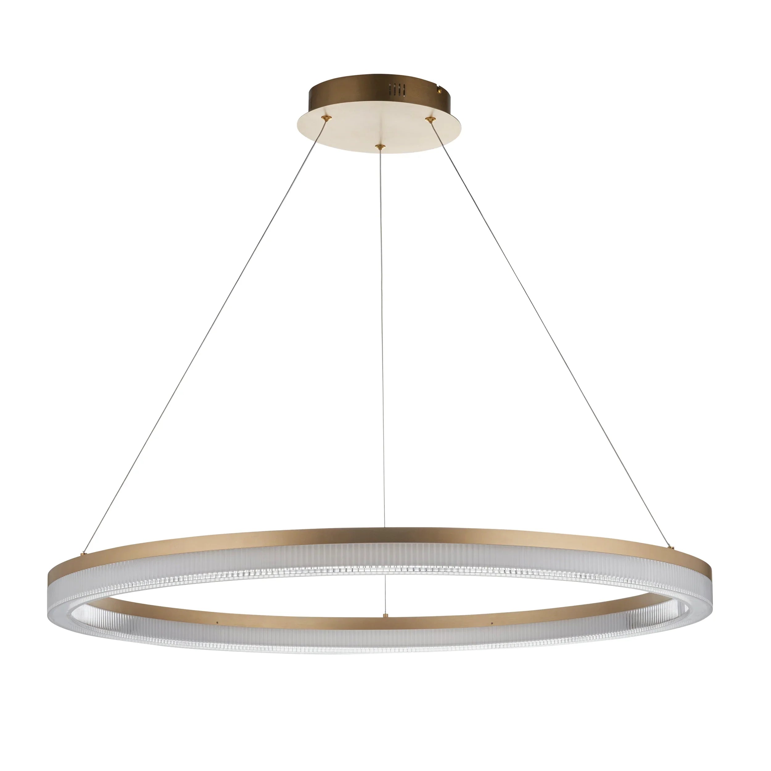 Helio Ripple Hoop Pendant Light
