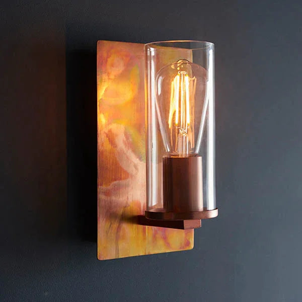 Helix Textured Wall Light