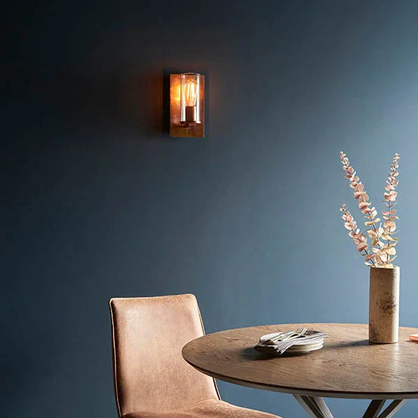 Helix Textured Wall Light