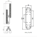 Bert Frank Colt Double Wall Light | All Square Lighting