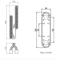 Bert Frank Colt Double Wall Light | All Square Lighting